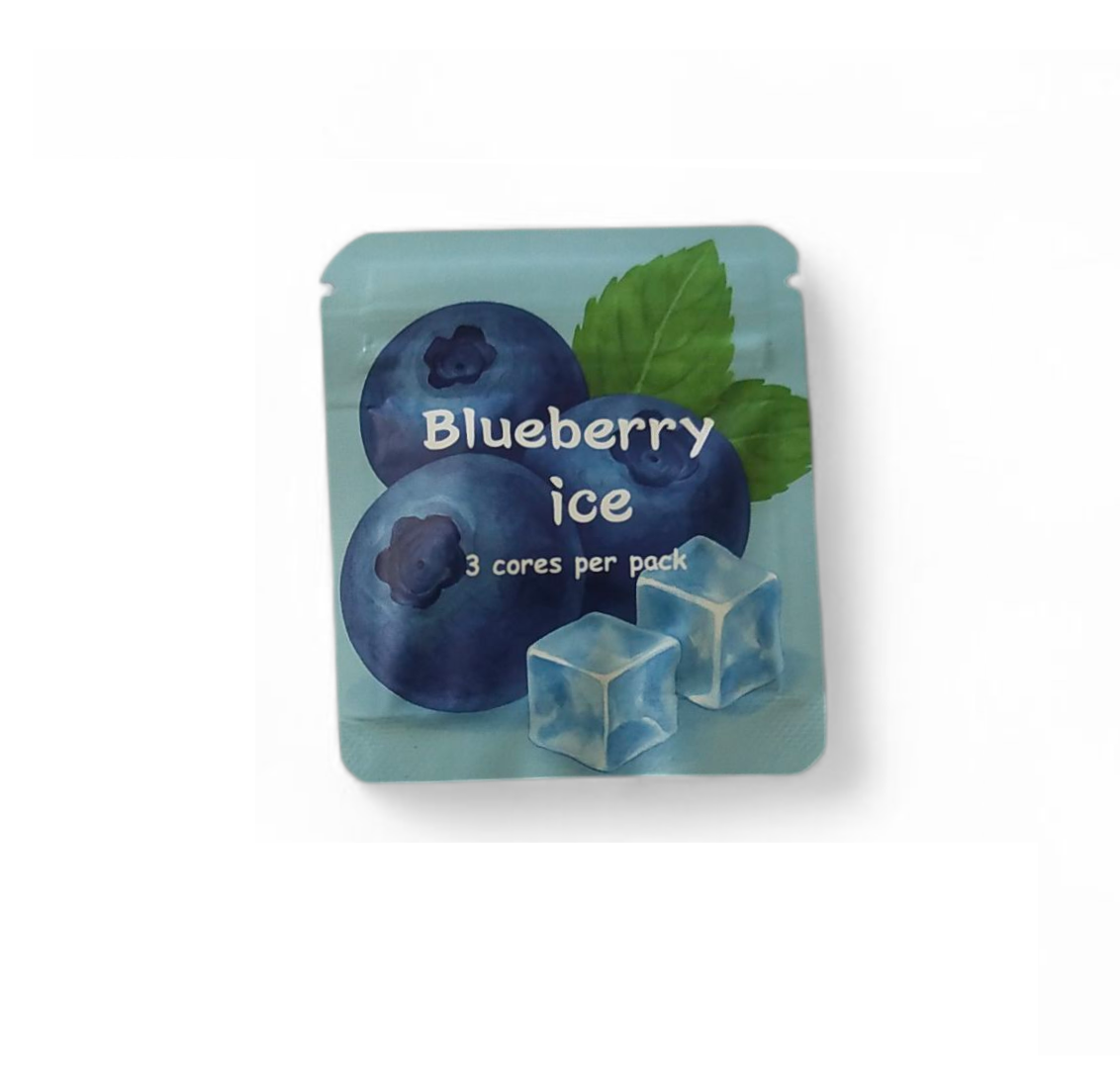 Blueberry Ice Refill Pack – 3 Sealed Natural Flavour Cores