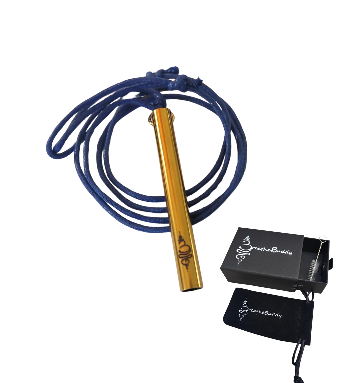 Anxiety & Quit Support Breathing Necklace – Sensory Calming Tool | BreatheBuddy® Corded Calm