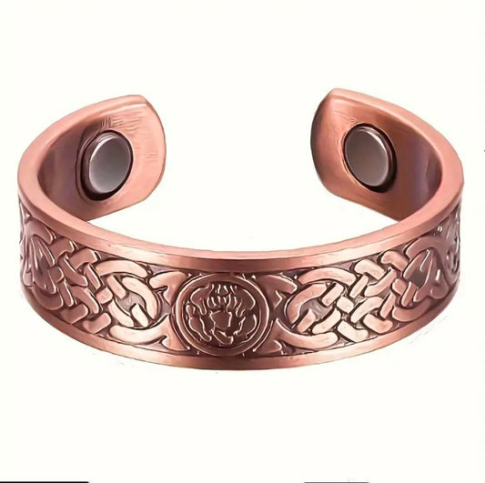 BreatheBuddy® Copper Bio Magnetic Ring - 99.99% copper Option 1