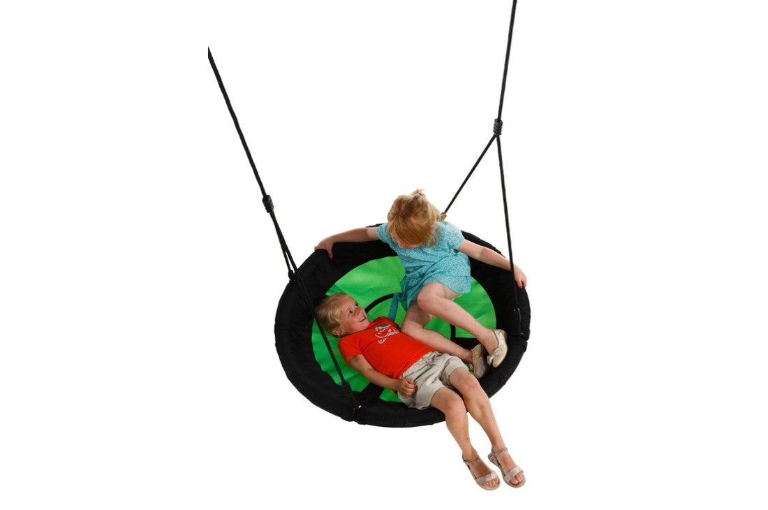 Nest Sensory Swing Swibee With Adjustable Ropes - 150kg weight capacity BLUE/GREEN