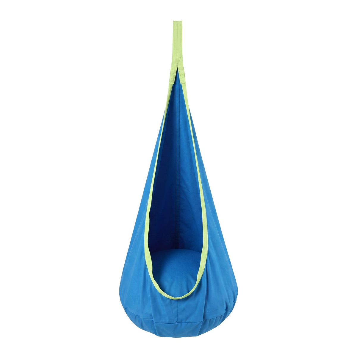 Kids Sensory Pod Swing with Inflatable Cushion - Blue - 150 cm height