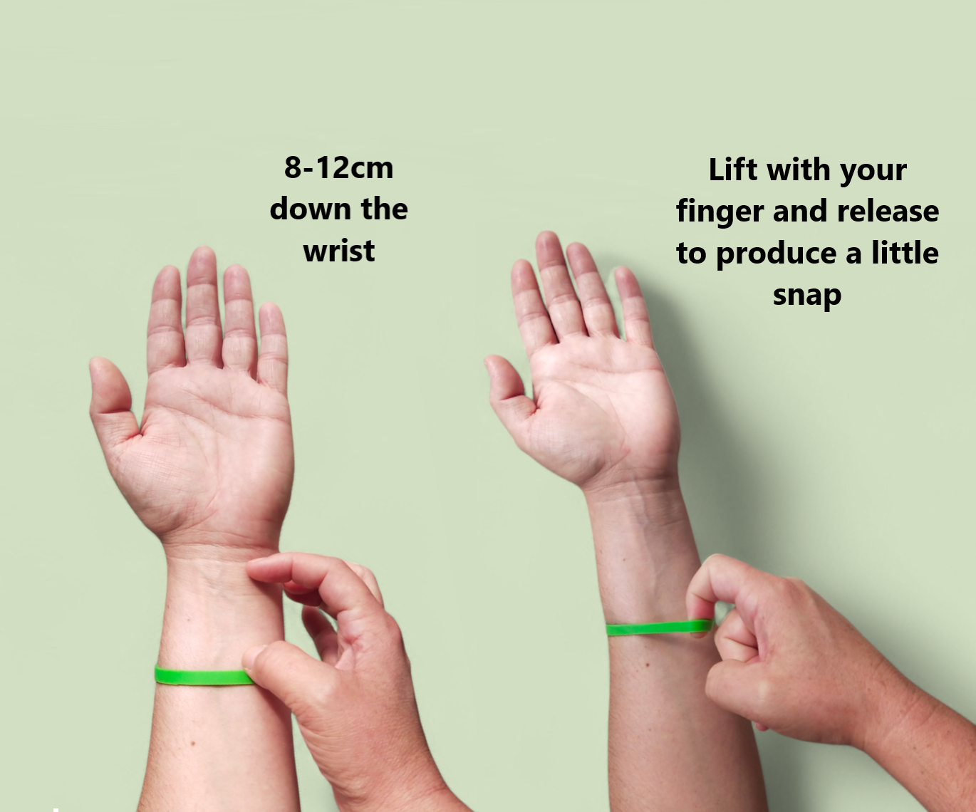 Habit Hack Wrist Bands 6 Pack – Break the Loop of Automatic Habits or Thought Spirals | BreatheBuddy®