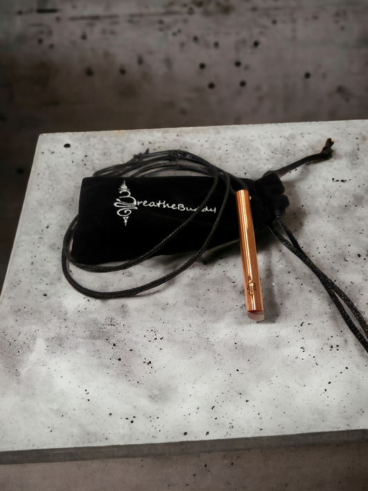100% Copper Breathing Necklace Australia for Anxiety Relief - Stop Vaping Necklace - Without Box