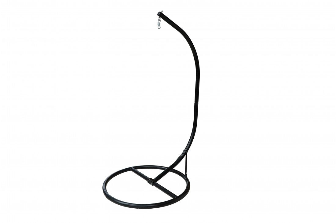 Sensory Tent Swing + Stand Bundle — Blue (Indoor Single‑Point Frame)