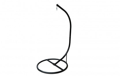 Sensory Tent Swing + Stand Bundle — Blue (Indoor Single‑Point Frame)