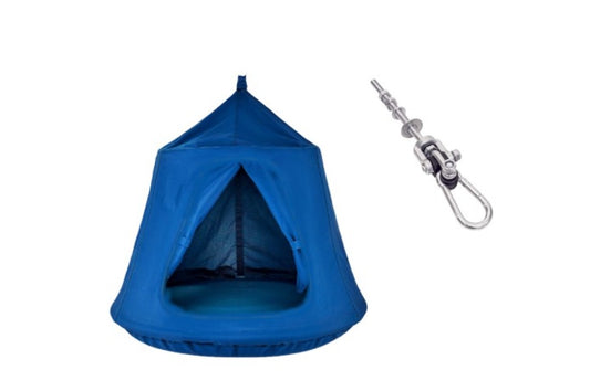 Blue Sensory Tent Swing with 360° swing hook (Tent Swing Only)
