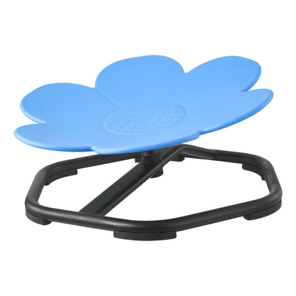 Kids 360 Swivel Chair, 99kg Capacity, Flower Shape Sensory Spinning Chair with non slip base
