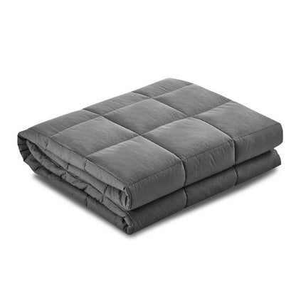 7KG 100% Microfibre Weighted Blanket for Anxiety & Deep Sleep