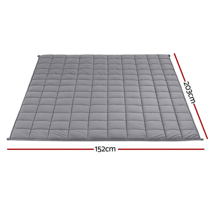 11kg Sherpa Weighted Blanket for Anxiety & Deep Sleep